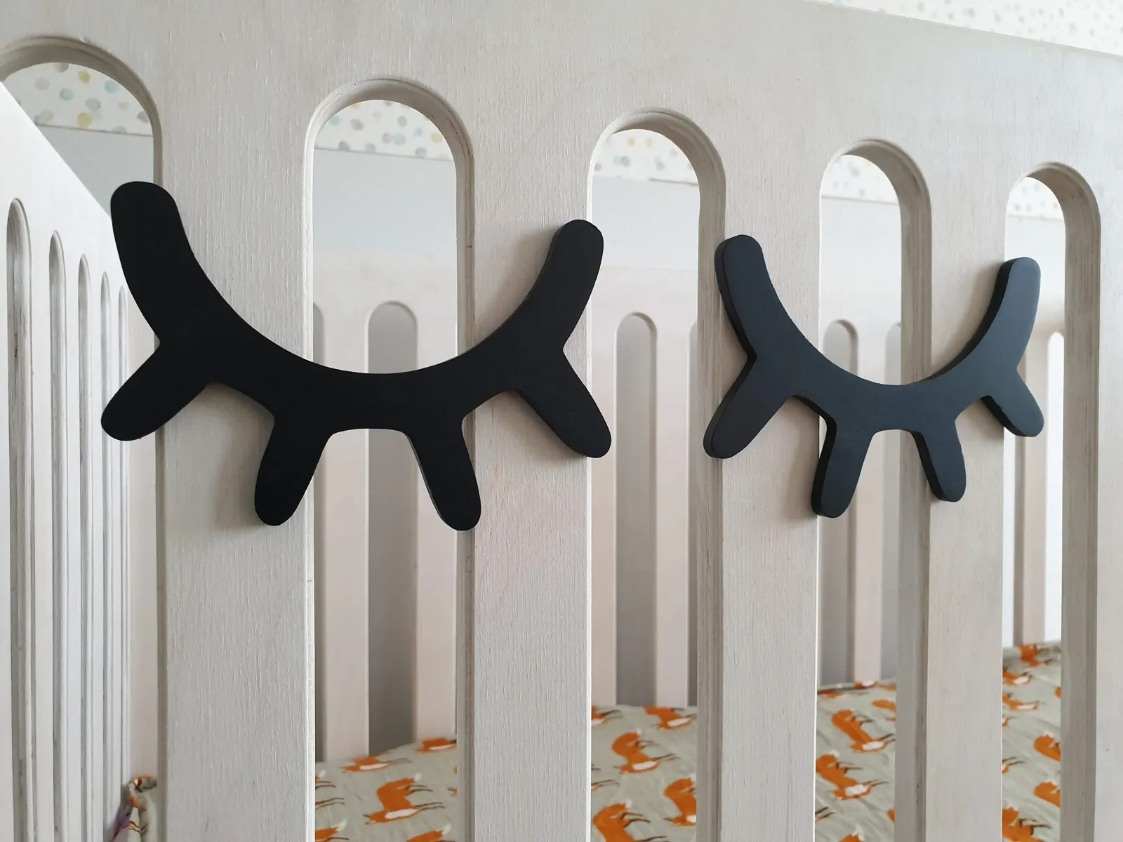 Handmade newborn cradle